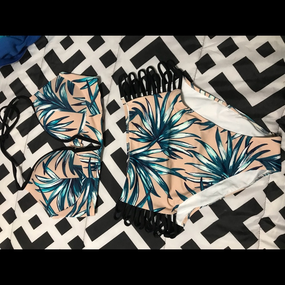 Victoria’s secret Pink high waist bikini large